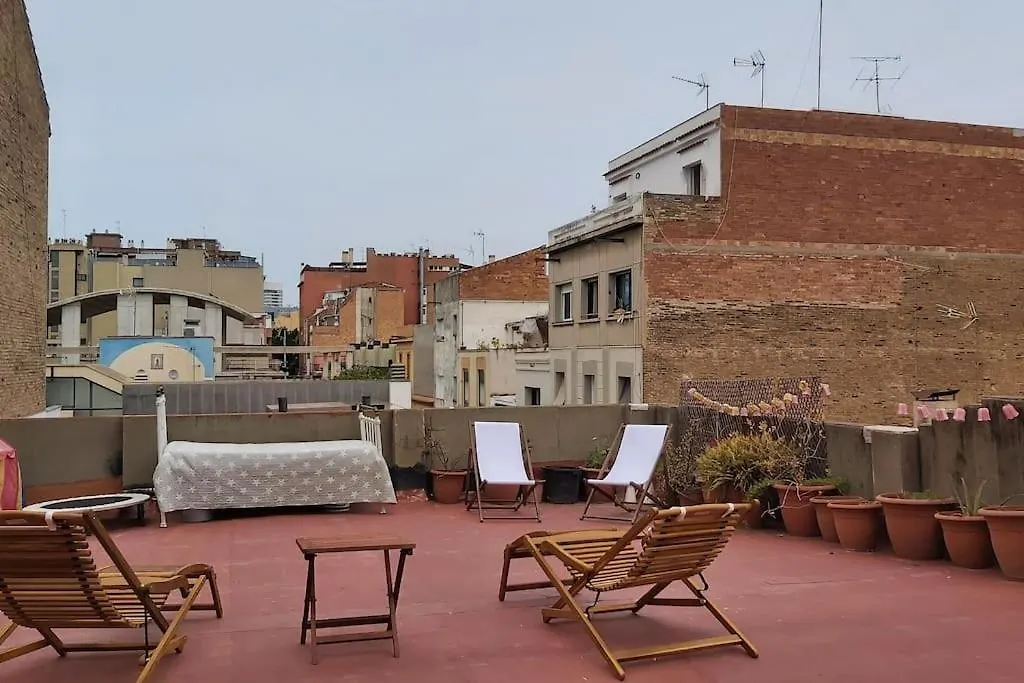 Small Room In Sants With Huge Terrace Barcelona Spain