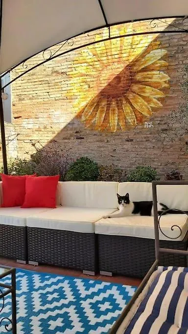 Homestay szállás Small Room In Sants With Huge Terrace Barcelona