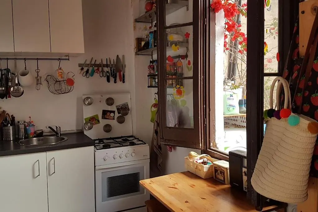 Homestay szállás Small Room In Sants With Huge Terrace Barcelona